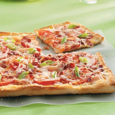 pizza de peru tomate