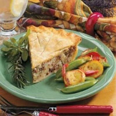 torta de carne canadense francesa