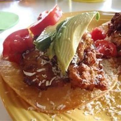 bolota de abóbora maravilha tacos / chalupas