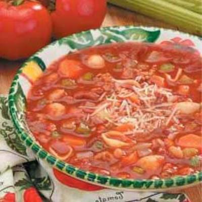 guisado de macarrão camponês