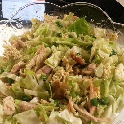 salada de frango fácil chinesa