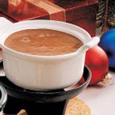 fondue de malva de chocolate