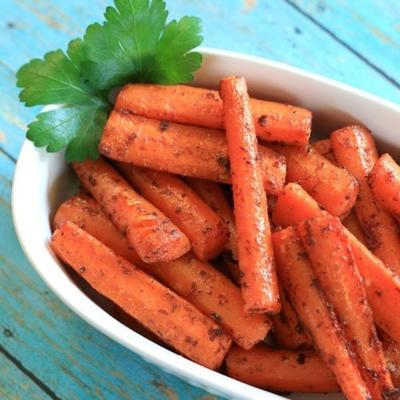 cenouras cozidas rápidas e fáceis
