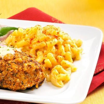 macarrão com queijo e baixo teor de gordura