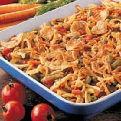 caçarola de seis veggie