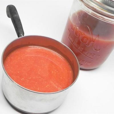 sopa de tomate enlatada