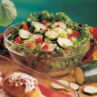salada de abobrinha agridoce