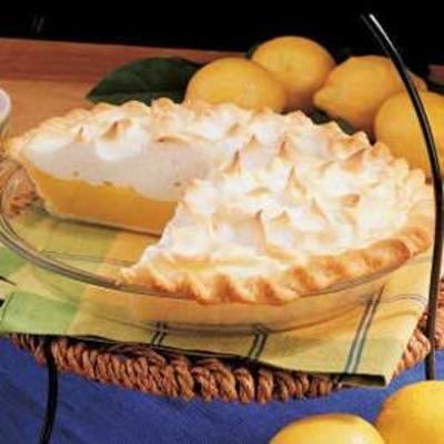 torta de merengue de limão