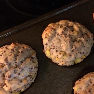 muffins de quinoa