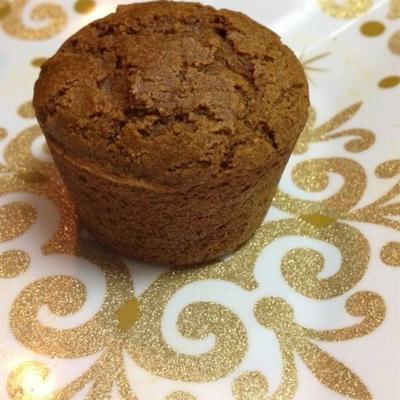 muffins de gengibre-pêra