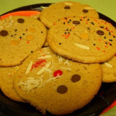 biscoitos do dia das bruxas