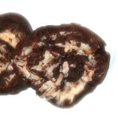 pinwheels de chocolate-coco