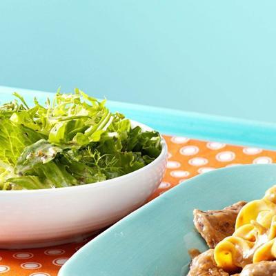 verduras com vinagrete de ervas