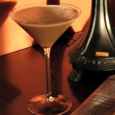 francês baunilha gelado com leite martini