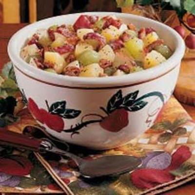 salada de abacaxi de maçã