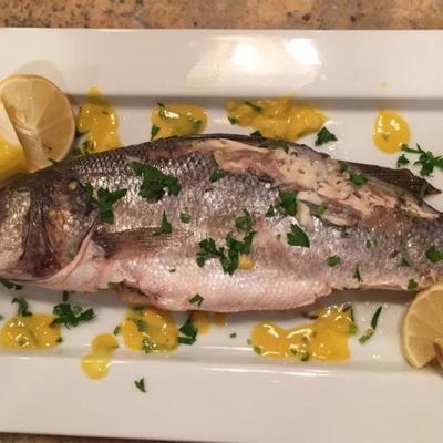 branzino mediterrâneo