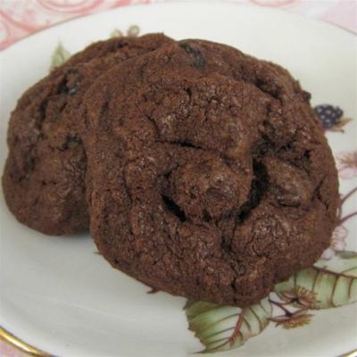 biscoitos de cereja oh-so-chocolate