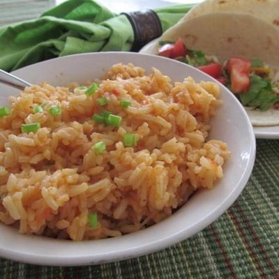 arroz picante de estilo espanhol