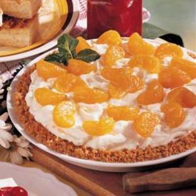 Cheesecake de tangerina fácil
