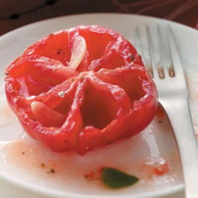 tomates com sabor de alho