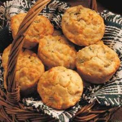 muffins de brócolis