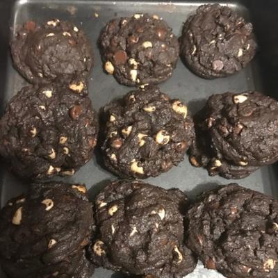 ótimos biscoitos de chocolate