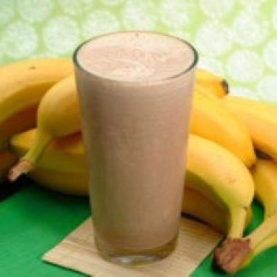 milkshake de banana de chocolate de morango épico