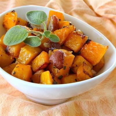 polpa de butternut com uvas