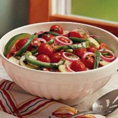 salada de legumes de verão
