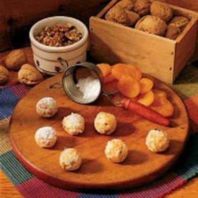 bolas de noz de damasco