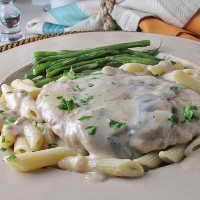 bife de cubo com molho