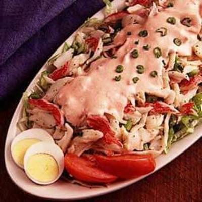 salada de caranguejo suprema