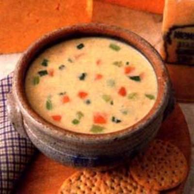 sopa de queijo / pimenta
