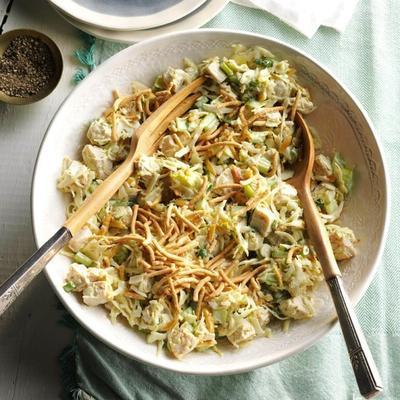 salada de amêndoa de peru