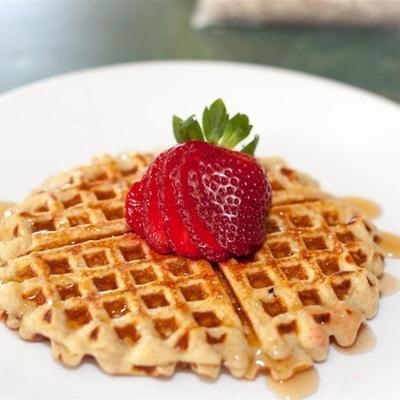 waffles de proteína