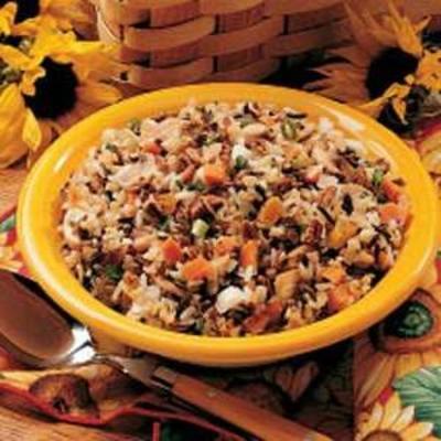 pilaf de três arroz