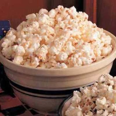 lanche de pipoca cristalizada