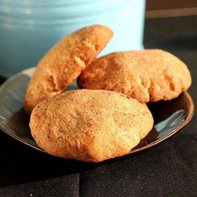 snickerdoodles com um toque de gengibre