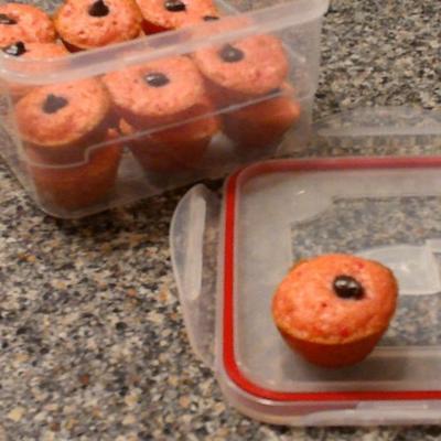 cupcakes de morango