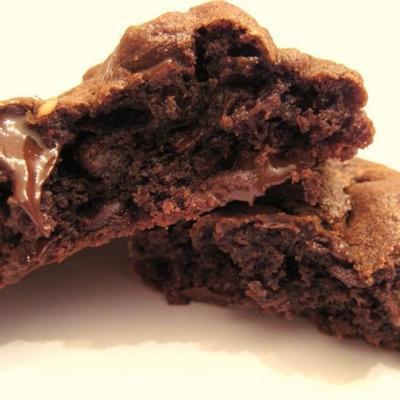 saudável vegan abóbora aveia biscoitos de chocolate