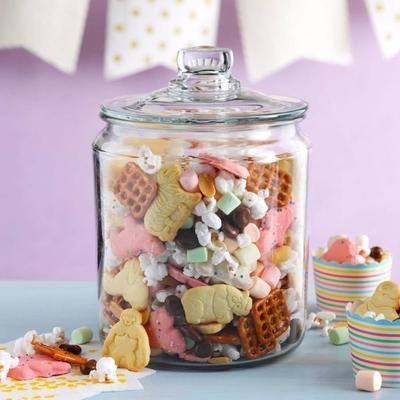 mistura do petisco do animal do partido