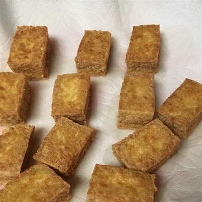 tofu frito crocante