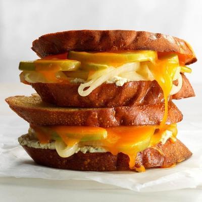 queijo grelhado de luxo