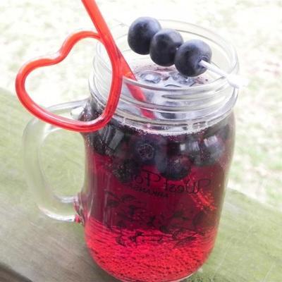 sangria de mirtilo