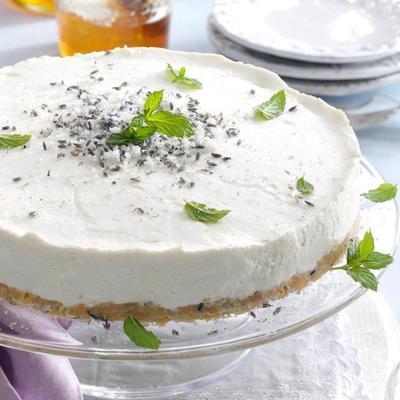 cheesecake de mel de lavanda