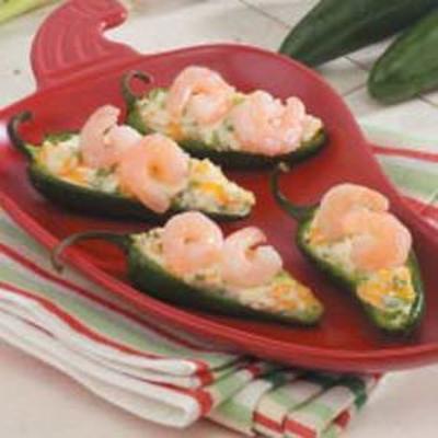 barcos de camarão jalapeno