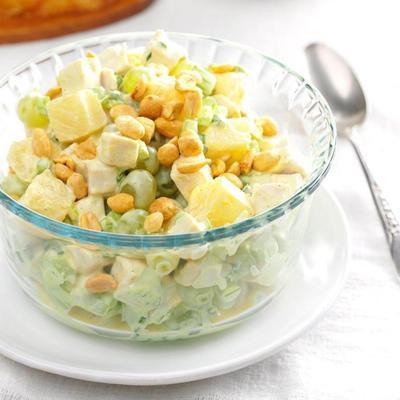 salada após as férias
