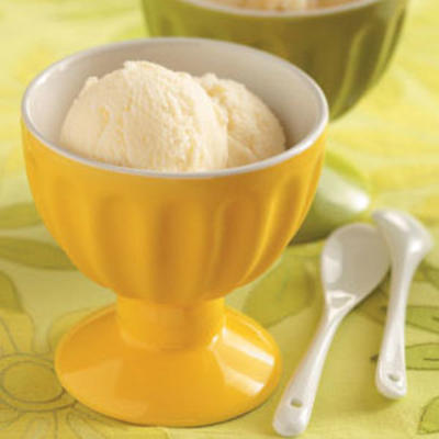 sorvete de baunilha básico sorvete de baunilha básico