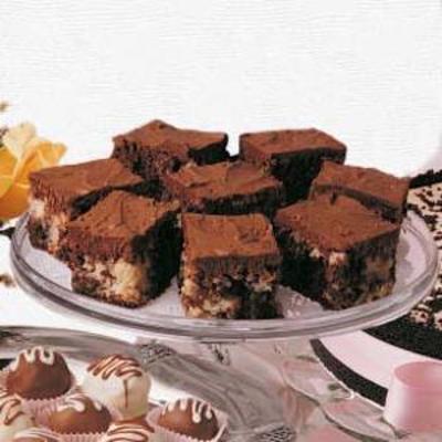brownies de chocolate macaroon