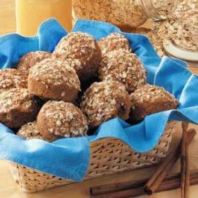 muffins de três grãos
